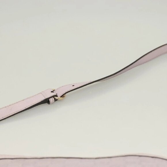 GUCCI GG Canvas Guccissima Bag Leather Outlet Purple Gold 272380 Auth BA2809 - Picture 9 of 16